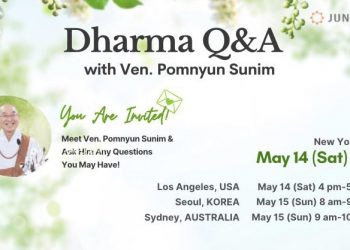 Dharma Q&A for the Students of the English Jungto Dharma School