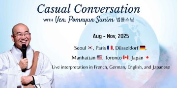 In-Person Casual Conversation with Ven. Pomnyun Sunim in 2025