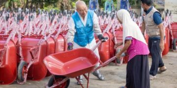 Although it is difficult now, let us overcome this together under the care of Allah whom you believe in